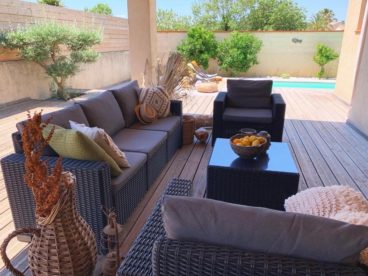 Le Petit Bali Spacieuse Villa Pour 8 Avec Piscine Saint-Cyprien  Ngoại thất bức ảnh